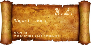 Mágori Laura névjegykártya