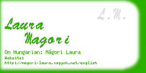 laura magori business card