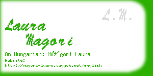 laura magori business card